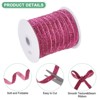 Unique Bargains Metallic Velvet Flexible Ribbon for Crafts 3/8 Inch x 50 Yards 1 Pc - 2 of 4
