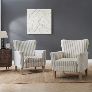 Set of 2 Rachel Armchair with Special Arms  | ARTFUL LIVING DESIGN - 1 of 4