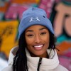 Dalix Heart of Bones Embroidered Beanie Skeleton Warm Winter Knit Hat for Women - 4 of 4
