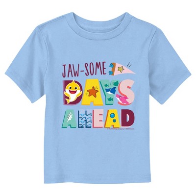 Toddler's Baby Shark Jaw-some Days Ahead T-shirt : Target