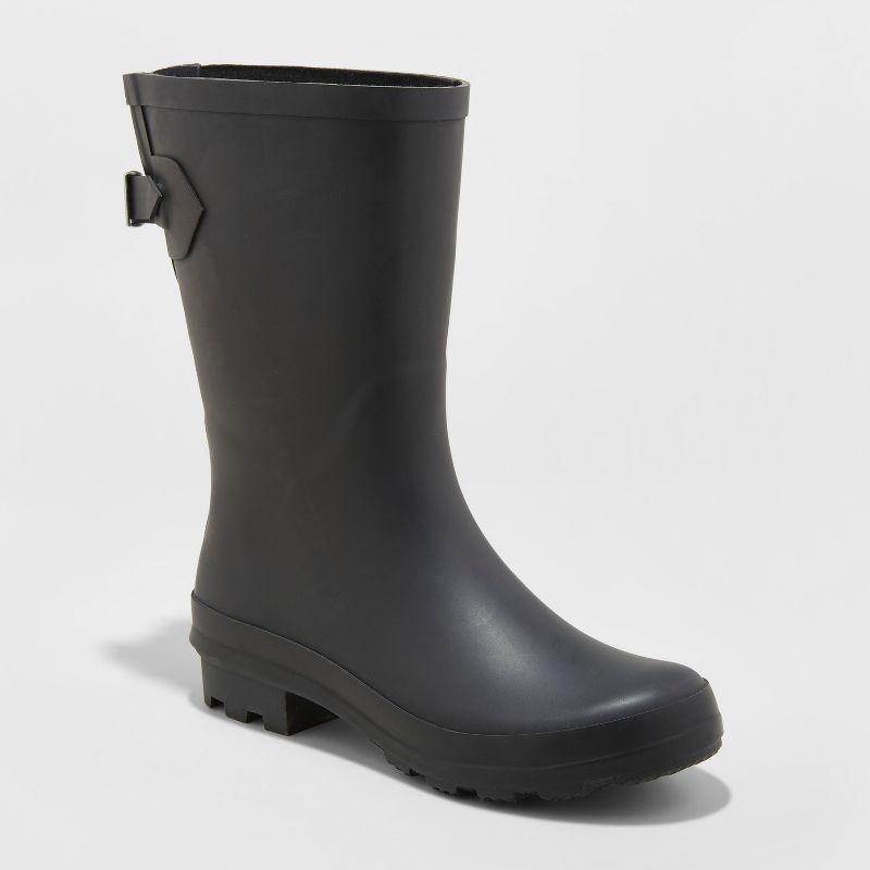 Women's Vicki Mid Calf Rubber Rain Boots - A New Day&#153;, 1 of 10