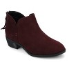 Journee Women's Livvy Medium and Wide Width Booties - 2 of 4