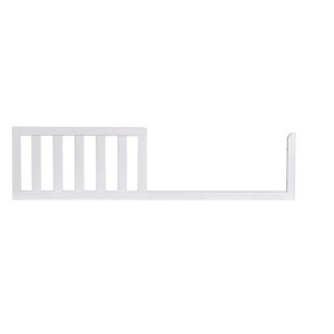 AFG Baby Furniture Kali Toddler Bed Conversion Kit, White - 1 of 1