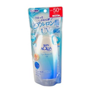 Rohto Mentholatum Skin Aqua Super Moisture UV Gel SpF 50+Pa++- (110 g) - The Aqua Gel that makes SPF feel like Skincare - 1 of 4