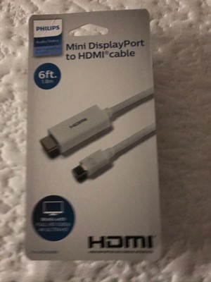 Monoprice Mini Displayport Thunderbolt To Hdmi Active Adapter (109426) :  Target