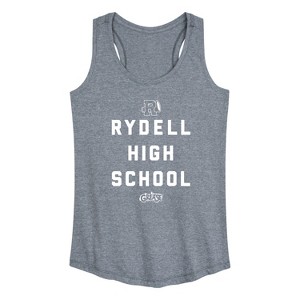 Women's - Grease - Rydell High School Graphic Racerback Tank - 1 of 4