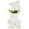 Unique Bargains Macrame Plant Hanger Woven Cotton Indoor Outdoor Decorative - 4 of 4