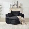 Sapphtopaz Sleeper Sofa with Upholstered Cloud Couches for Living Room with Pillows Modern Lounge Couch Bed for Apartment,Bedroom - 2 of 4