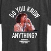 Women's - Ferris Bueller's Day Off - Do You Know Anything Short Sleeve Graphic T-Shirt - 2 of 4