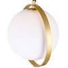CWI Lighting Da Vinci 1 Light Mini Pendant With Brass Finish - 2 of 4