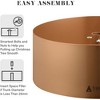 Tree Nest Metal Tube Christmas Tree Stand, Gold, Medium - 4 of 4