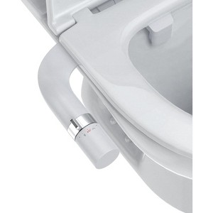 Garvee Mechanical Bidet Attachment, Bidet Attachment for Toilet, Toilet Bidet with Dual Self-Cleaning Nozzles, Rear and Feminine Wash - 1 of 4