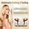 Hillhub Hair Dryer Brush, 7 in 1 Hair Styler High-Speed Flexible Rotating Negative Ionic Multi-Styler, Auto-Wrap Curling with No Heat Damage - 2 of 4