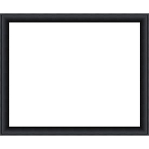 Amanti Art Nero Black Framed Dry Erase Magnetic Board - 1 of 4