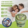 12L Portable Washing Machine, Foldable Mini Washer with with 4 Modes and Spin Basket Deep Cleaning - 3 of 4