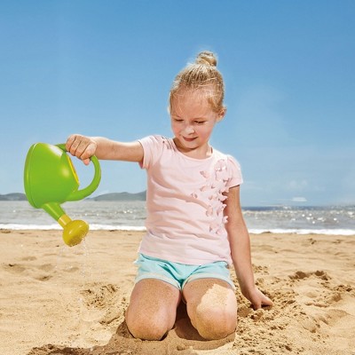 Green and Yellow Plastic Children's Watering Can Toy