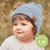KeaBabies 3pk Warmzy Baby Beanies, 0-36 months Baby Hats, Baby Winter Hat for Newborn, Infant, Toddlers, Boys, Girls - 2 of 4
