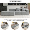 FENCY L-Shaped Reversible Couch Set with Free Pillows - image 3 of 4