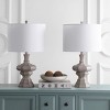 Melville Table Lamp (Set of 2) - 24 Inch Height - TBL4180 - White - Safavieh - 2 of 4