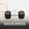 Synergee Rubber Hex Dumbbells Singles - 3 of 4