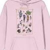 Harry Potter Herbology Oil Painting Long Sleeve Cradle Pink Men's Hooded Sweatshirt - 2 of 2