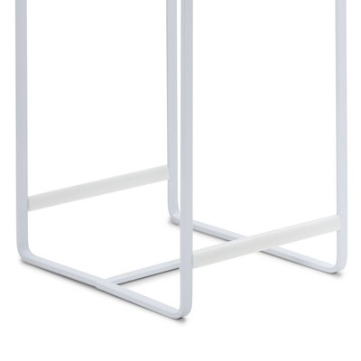 White Iron 3-Piece Kitchen Cabinet Plate Organizer Set