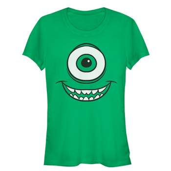Juniors Womens Monsters Inc Mike Wazowski Eye T-Shirt