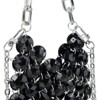 FATMOON Women's Acrylic Transparent Crystal Evening Handbag - Small Square Crossbody Bag with Beaded Detail - 4 of 4