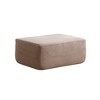 XIZZI Modular Sectional Sofa Couch, L/U-Shape Upholstered Couch, Modern Minimalist Couches for Living Room, Free Combination Deep Seat Corner Couch - 2 of 4
