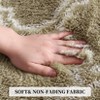 Modern Soft Fluffy Living Room Rugs, Plush Non Slip Non Shedding Throw Carpet for Nursery Bedroom Payroom - 4 of 4