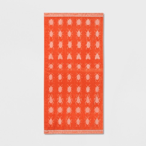 Xl Love Bugs Beach Towel Coral Opalhouse Target