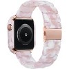 Worryfree Gadgets Resin Band with Bumper Case for Apple Watch - 2 of 4