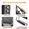 Yaheetech 29in Outdoor Padded-seat Zero Gravity Chair - 4 of 4