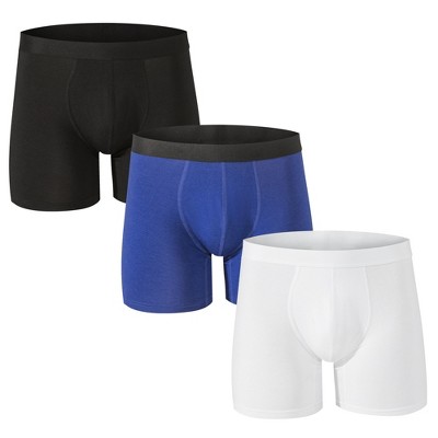 Bokserki męskie Patagonia Essential Boxer Briefs - 3 Flying Climb :  Tidepool Blue CRAG STORE