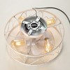 Airsurfer 16.5-Inch Gold/White Flush Ceiling Fans with Remote - 4 of 4