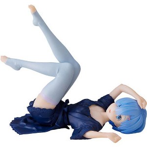 Banpresto - BanPresto - Re:Zero: Starting Life In Another World - Relax Time - Rem Dressing Gown Statue - 1 of 4