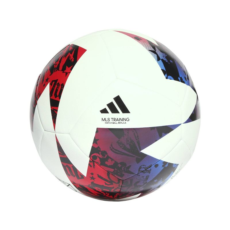 Adidas MLS Train Size 5 Sports Ball - White, 1 of 5