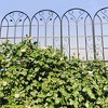 MOEPISY 2 Pack Metal Garden Trellis 86.7 inch x 19.7 inch Rustproof Trellis Black - 4 of 4