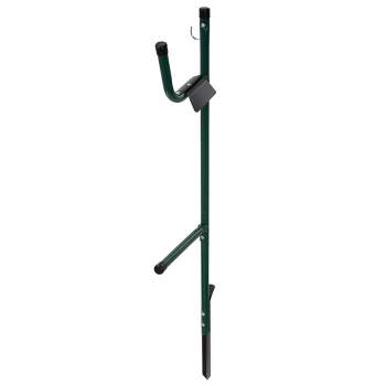 Fleming Supply Free-Standing Garden Hose Holder and Caddy - Green