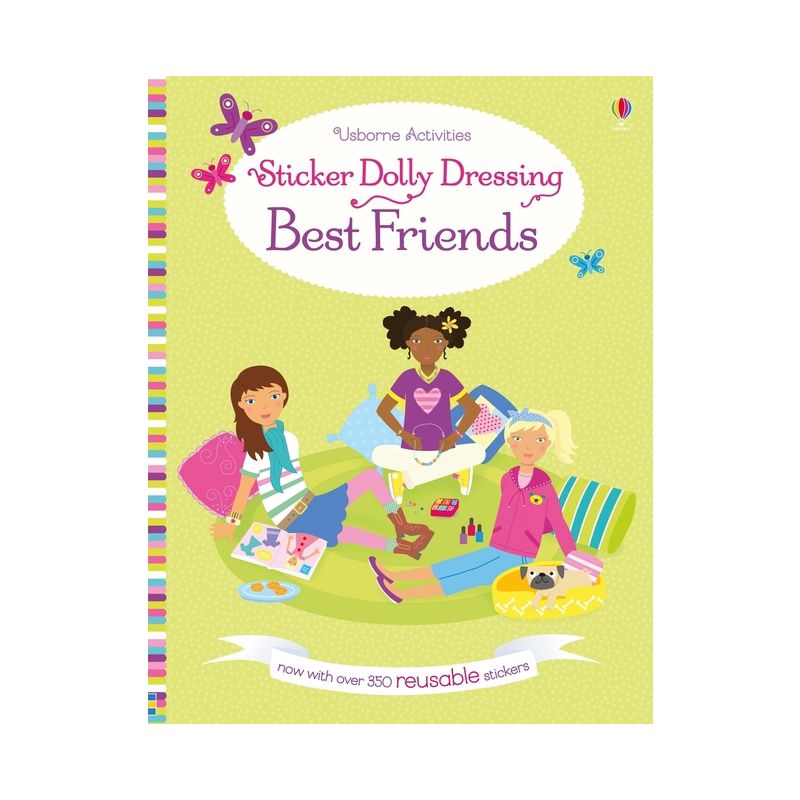 Sticker Dolly Dressing Best Friends - by  Lucy Bowman (Paperback), 1 of 2