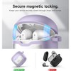 SURITCH Magnetic Bumper Case Compatible with JBL Tune Flex Earbuds, Rugged Shockproof Protective Covers with Magnetic Lid Lock & Carabiner - 3 of 3