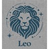Leo Zodiac Sign Adult Crew Neck Short Sleeve Tee - 2 of 2