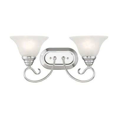 Livex Lighting Coronado 2 - Light Vanity in  Polished Chrome