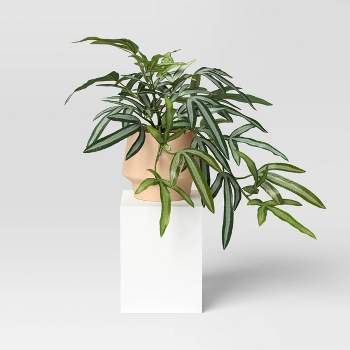 Artificial Potted Ribbon Fern Leaf Plant - Threshold™