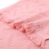 REGALWOVEN Cotton Soft Absorbent Jacquard Pattern Boho Decorative Hand Towel 13" x 29" 2 Pcs - 2 of 3