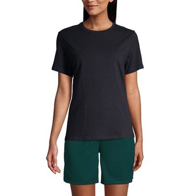 Lands' End School Uniform Women's Short Sleeve Feminine Fit Essential T-shirt