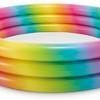 Intex 58449EP Rainbow Ombre 3 Ring Circular Inflatable Outdoor Swimming Pool with for Kids Ages 2 Years or Older - 3 of 4