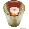 Livevie Champagne Collection Vase Style Handmade Glass Votive Candle Holders for Weddings and Home Decor (Set of 2), Large - 3 of 4