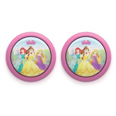 Philips Disney Princess Battery Powered LED Push Night Light Nightlight, 2 Pack