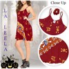 HAPPY BAY Women's Vacay Beachwear Pirates Pirate Sundress Casual Mini Dress Beach Dresses Spaghetti Strap Sundresses - 4 of 4
